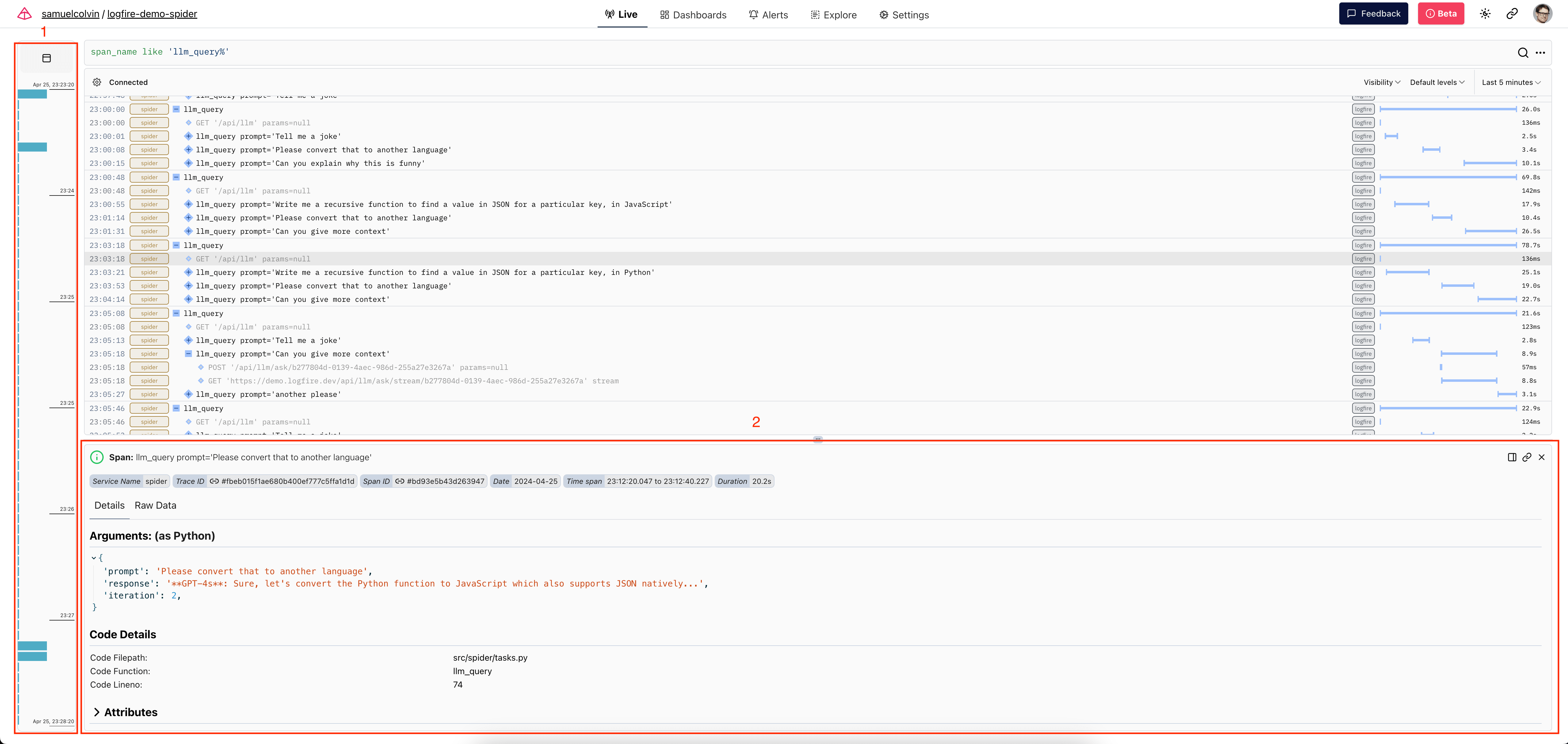 Logfire OpenAI Image Generation